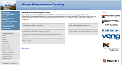 Desktop Screenshot of biloppsamlerne.com